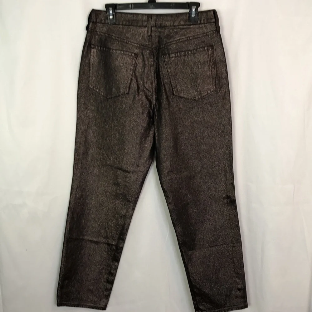 Old Navy High Rise Shine OG Straight Ankle Secret Smooth Pockets Jean Size 10